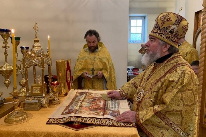 Архипастырский визит епископа Леонида в аг. Сырод Калинковичского района