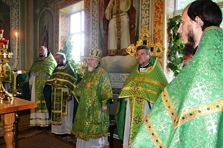 Престольный праздник храма Святой Живоначальной Троицы молитвенно отметили в Глушковичах