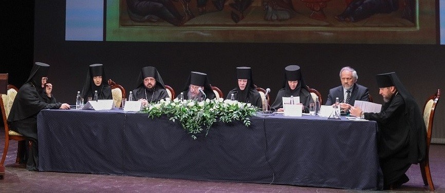 Наместник Юровичского монастыря игумен Авксентий (Абражей) принял участие в заседании монашеского направления XXXI Международных Рождественских чтений