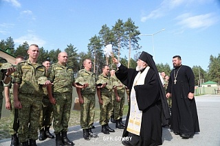 Епископ Туровский и Мозырский Леонид принял участие в торжественном открытии нового комплекса пограничной заставы «Асаревичи»
