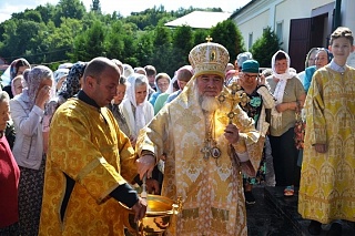 В Туровской епархии молитвенно отметили День Крещения Руси