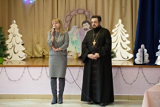 В Юровичской сельской школе прошел праздничный Рождественский утренник